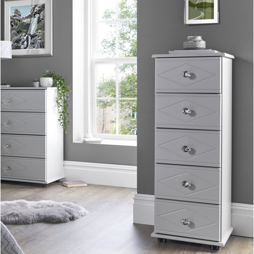 Canora Grey Adwell 5 Drawer Chest of Drawers Wayfair.co.uk